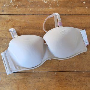 NEW Cacique Strapless Bra - 44C